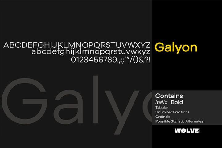Galyon – Free Font
