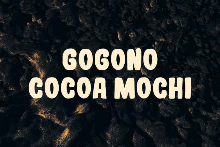 Gogono Cocoa Mochi – Free Font