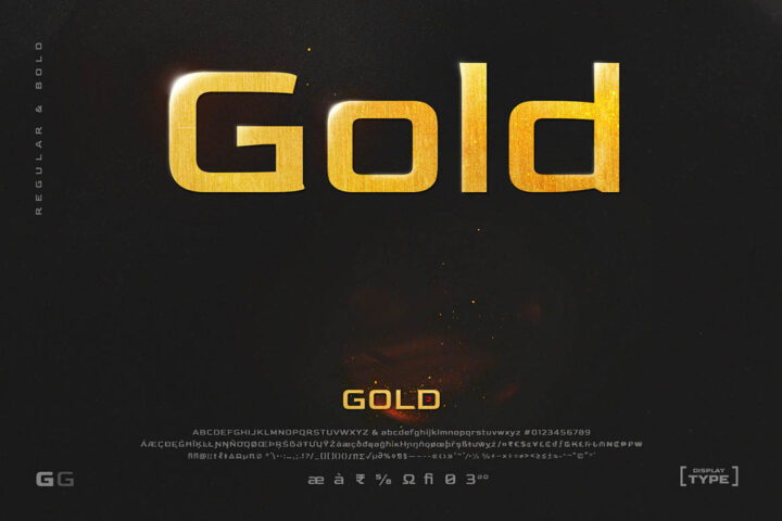 Gold – Free Font
