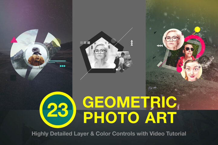 Geometric Photo Art Bundle