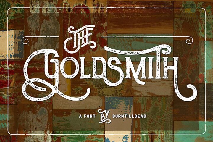 The Goldsmith Vintage – Free Font