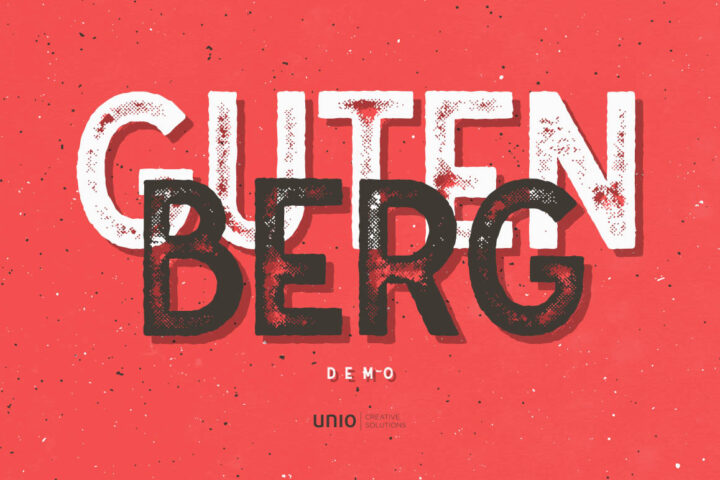 Gutenberg – Free Font