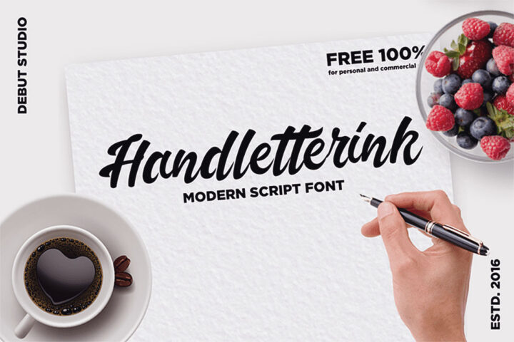 Handletterink – Free Font