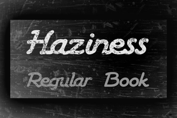 Haziness – Free Font
