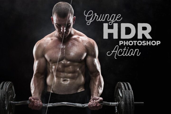 Grunge HDR Photoshop Action