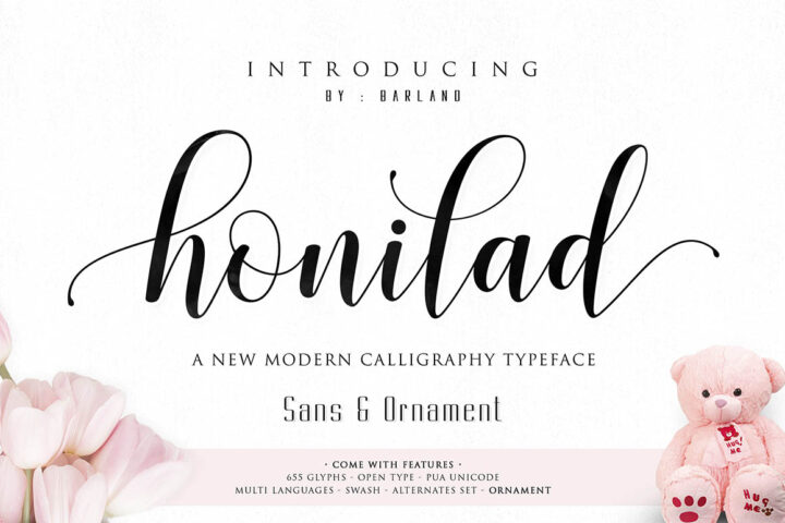 Honilad – Free Script Font