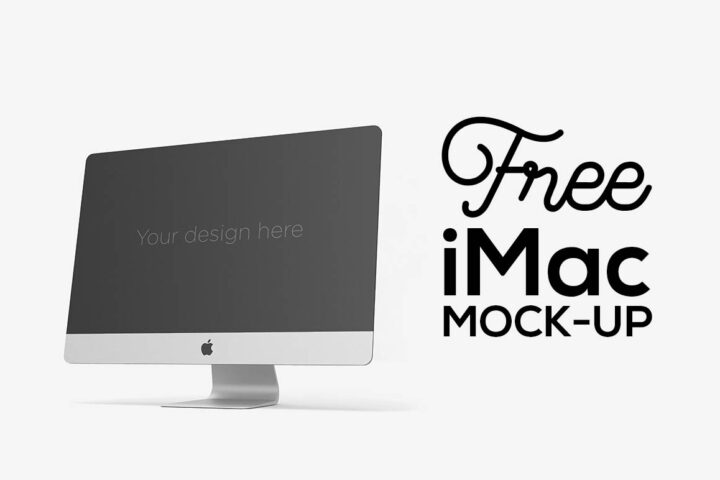 Free iMac Mock-up