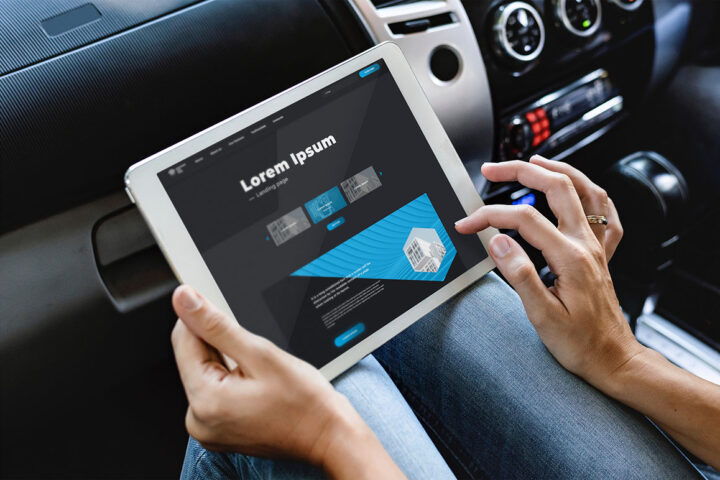 iPad Tablet in Hand – Free Mockup