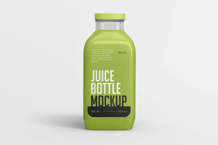 Juice Bottle – Free Mockup