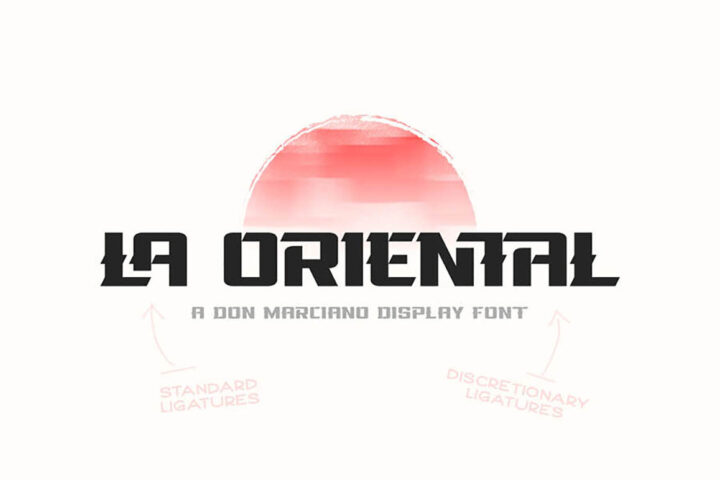 La Oriental – Free Font
