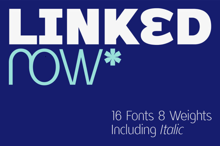 Linked Now Extra Bold – Free Font