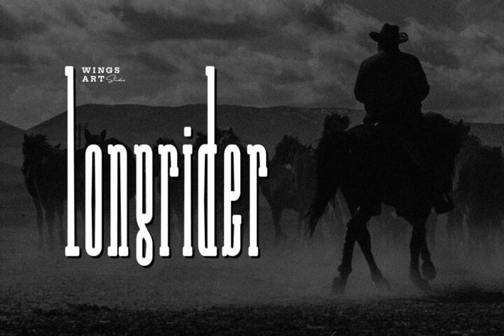 Long Rider Cowboy – Free Font