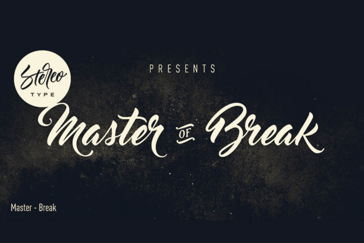 Master of Break – Free Font