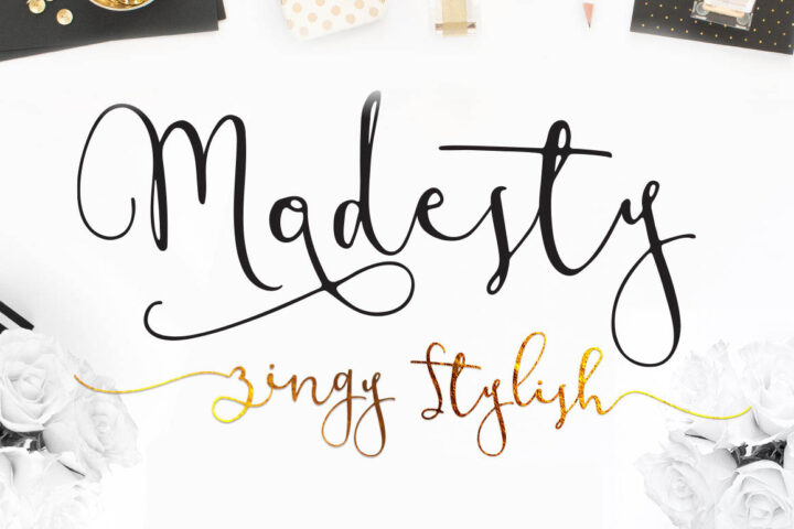 Modesty – Free Font