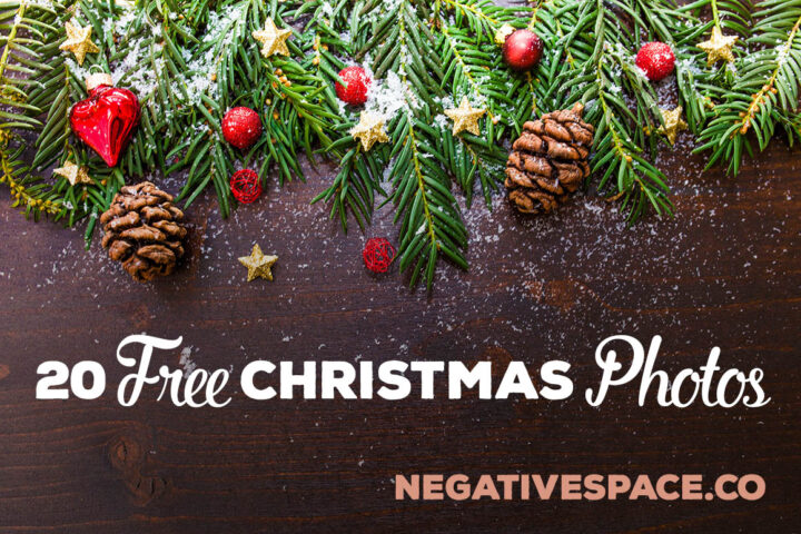 20 Christmas Photos Negativespace