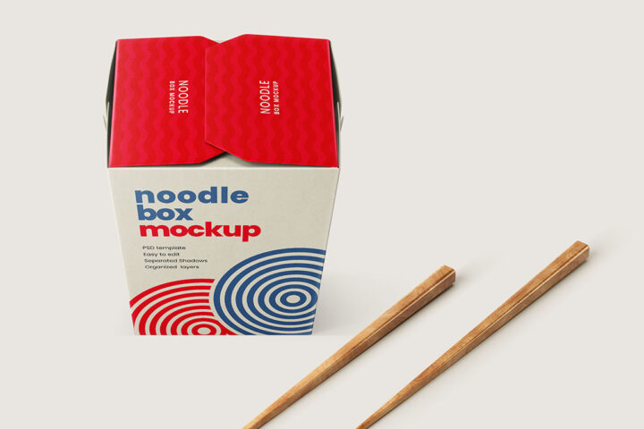Noodle Box – Free Mockup