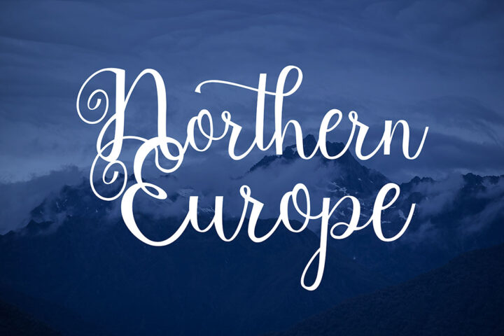 Northern Europe – Free Font