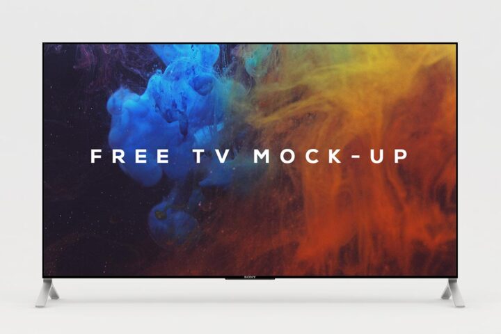 Free TV Mock-up