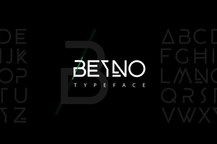 Beyno – Free Vector Typeface