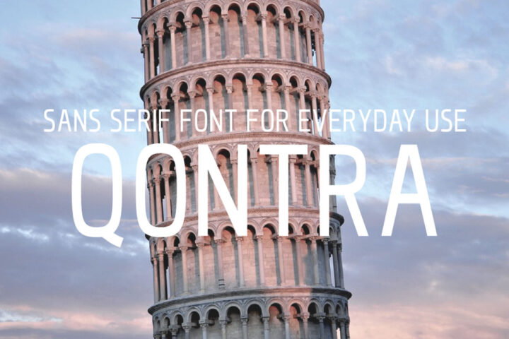 Qontra – Free Sans Serif Font