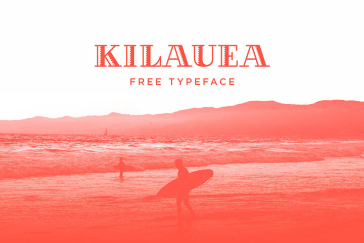 KILAUEA – Free Vector Typeface
