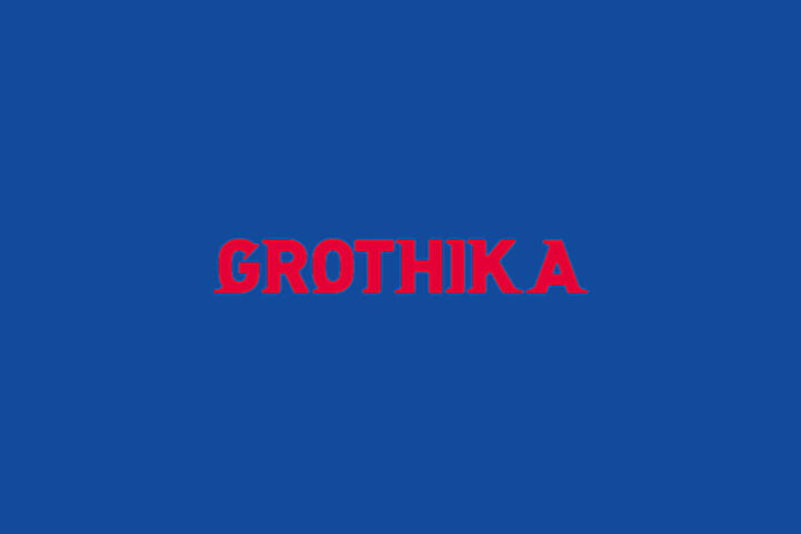 Grothika – Free Font