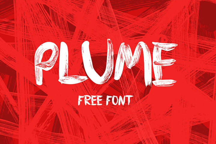 Plume – Free Brush Font