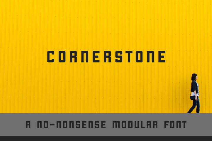 Cornerstone – Free Font
