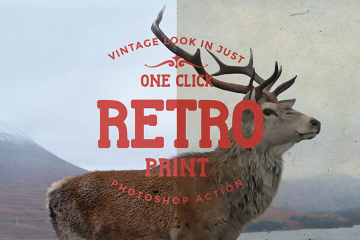 Free Retro Photo Action