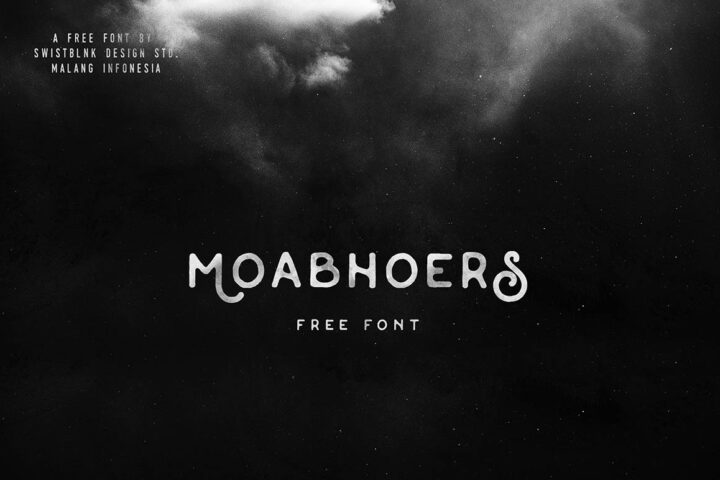 Moabhoers – Free Vintage Font