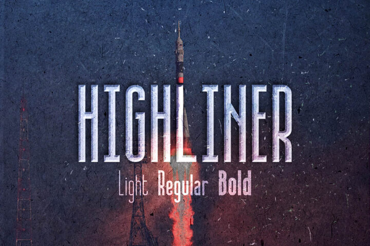 Highliner – Free Font