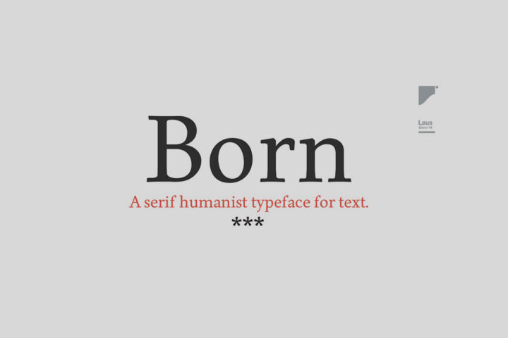 Born – Free Serif Font
