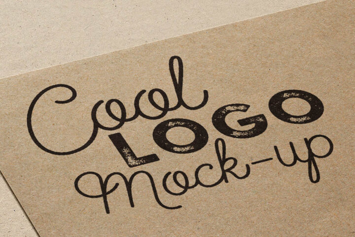 Free Logo Mock-up – Paper