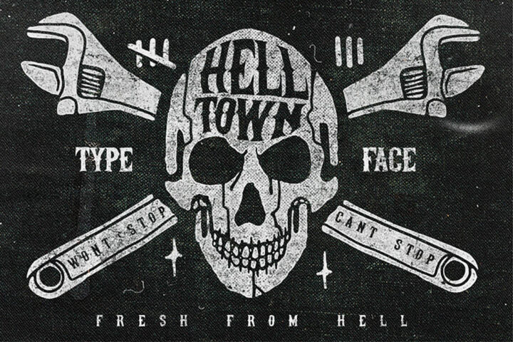 Helltown – Free Font