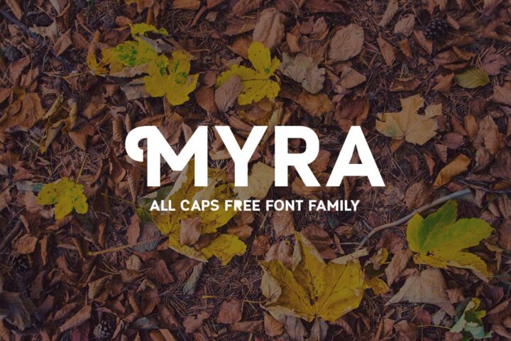 Myra Caps – Free Font