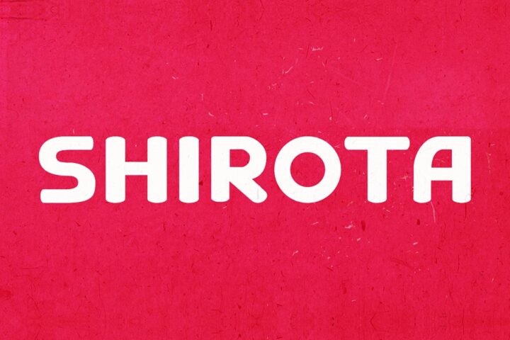 Shirota – Free Font