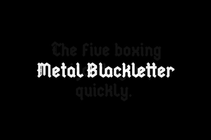 Metal Blackletter – Free Font