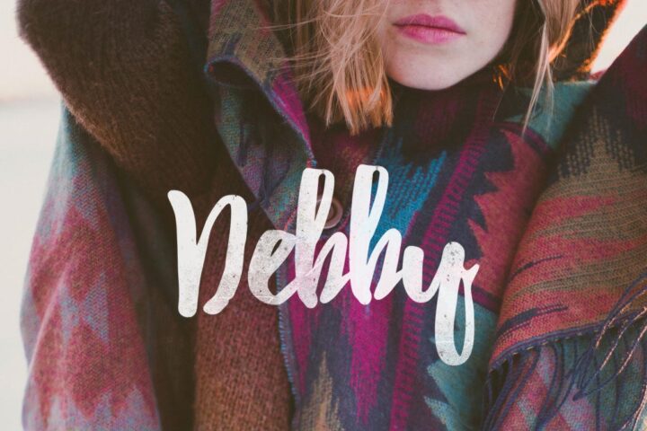 Debby – Free Brush Font