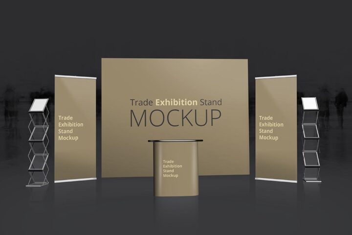 Trade Exhibition Stand Mockup