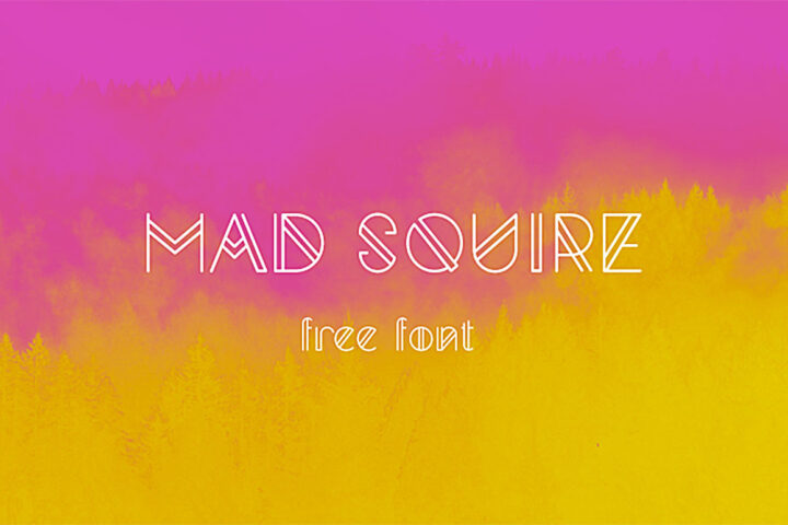 MadSquire – Free Futuristic Font