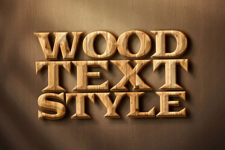 Wood – Free Text Style