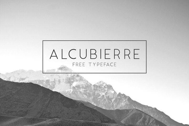 Alcubierre – Free Sans Serif Font