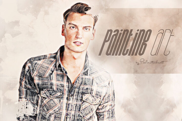 Artistic Paint – PSD Template