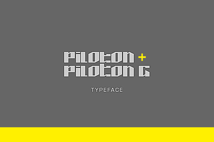 Piloton and Piloton G Free Fonts
