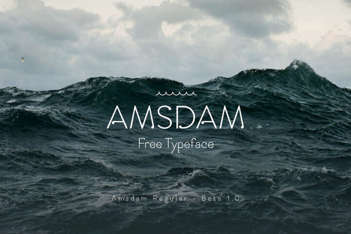 Amsdam – Free Modern Font