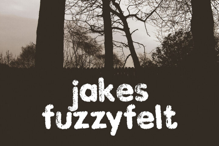 JakesFuzzyFelt – Free Grunge Font