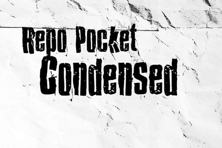 Repo Pocket – Free Grunge Font
