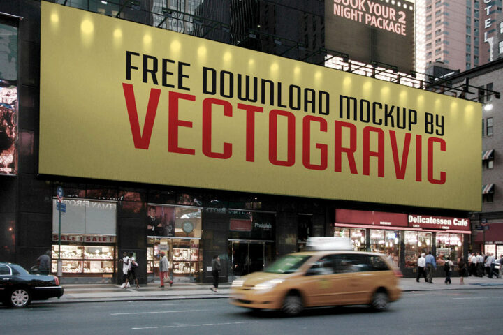 City Billboard – Free Mock-up