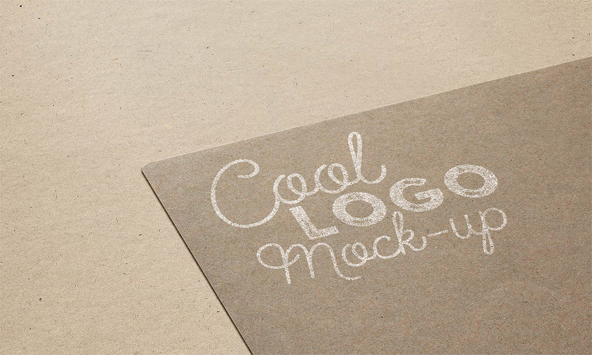 Free Logo Mock-up - Paper - Dealjumbo