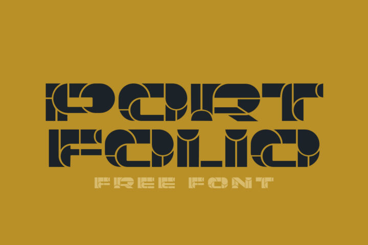 Portfolio – Free Font